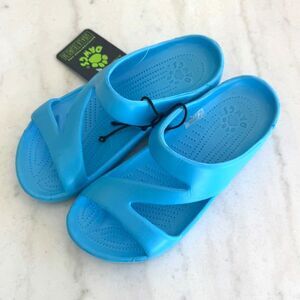 DAWGS Women’s Z Sandals Size 6 - Peacock Blue NEW NWT